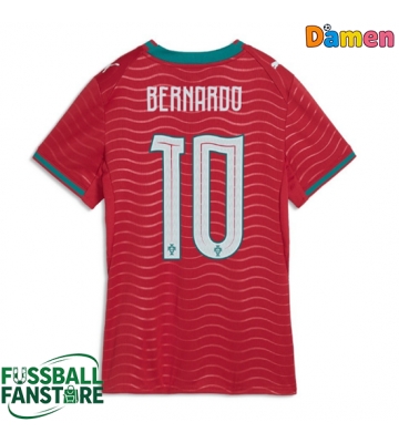 Portugal Bernardo Silva #10 Replik Heimtrikot Damen WM 2026 Kurzarm